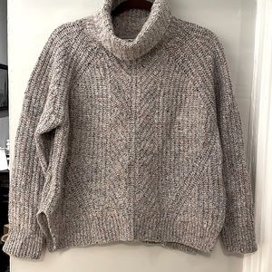 MADEWELL COWL / TURTLENECK SWEATER IN DONGAL.